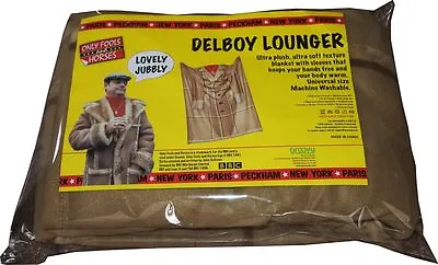 £17.99 • Buy Only Fools And Horses Blanket With Sleeves Fleece Del Boy Lounger DISCOUNTED