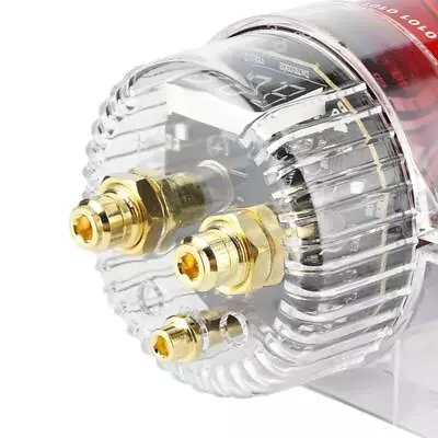 2 Farad Car Audio Power Capacitor LED Voltage Regulator 10‑16V Red • £46.34