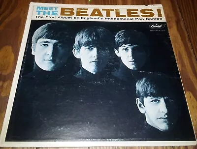 The Beatles - Meet The Beatles - T-2047 Vinyl LP - No Producer Credit • $45