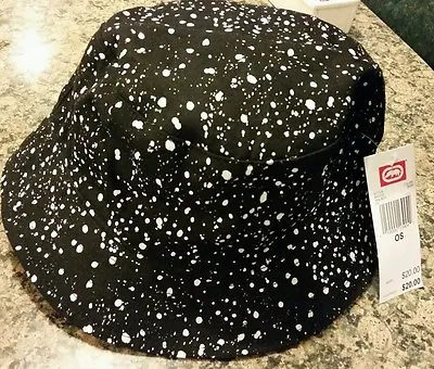 Ecko Black W/ White Speckles Bucket Hat Brand New With Tags • $19.94
