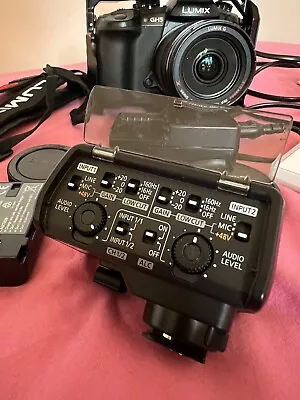 Panasonic Lumix DMW-XLR1 GH5 Microphone Adapter • £600