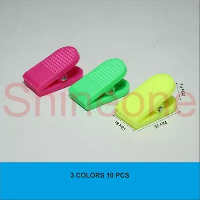 Bulldog Small Strong Clips-  Plastic  - Paper Binder Grip - Receipt Filing • £2.99