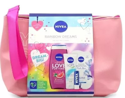 Nivea Rainbow Dreams Gift Set Perfect Pack For Women Or Girls • £12.60