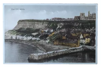 East Cliff Whitby Postcard Yorkshire Unposted • £2