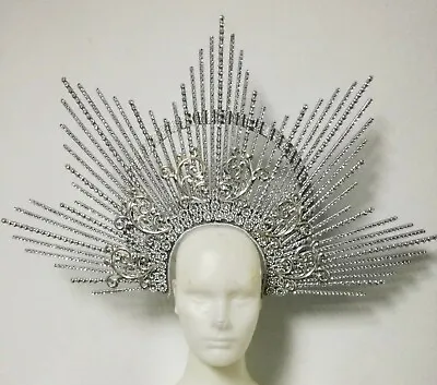 Da NeeNa H973 The Sunshine Princess Showgirl Stage Queen Vegas Dance Headdress • $285.67