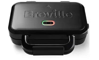 £32.99 • Buy Breville VST082 Ultimate Deep Fill Toastie Maker -Black 2 Slice Sandwich Toaster