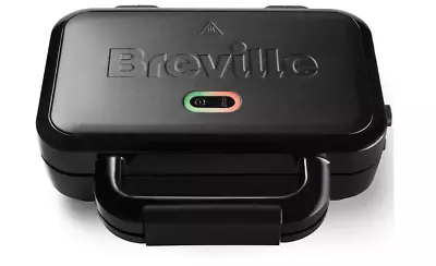 £32.99 • Buy Breville VST082 Ultimate Deep Fill Toastie Maker -Black 2 Slice Sandwich Toaster