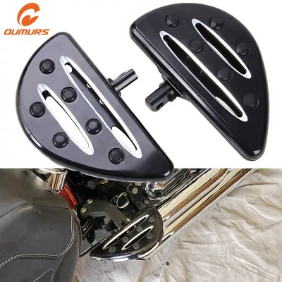 Driver Passenger Floorboards Floor Boards Foot Pegs For Harley Softail 1986-2017 • $49.77