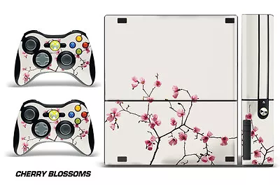 Skin Decal Wrap For Xbox 360 E Gaming Console & Controller Sticker Design CHERRY • $8.95