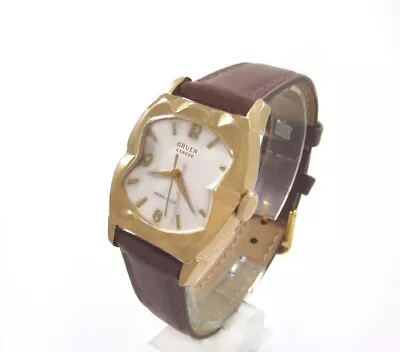 Stunning Original 1950's GRUEN Men’s Unique Case Vintage Watch - Serviced • $149.99