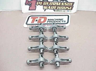 8 T & D Stainless Shaft Roller Rockers Arms 2.20 Ratio Code  P  1.850  Pivot R07 • $50