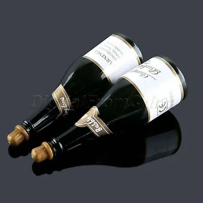 $1.85 • Buy Plastic Champagne Bubble Bottle Wedding Supplies Party Favors Decor 9.2*3cm D6FC