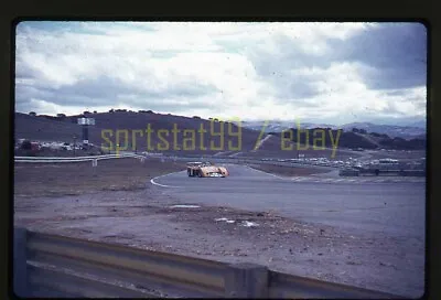 Denny Hulme #5 McLaren M20 - 1972 Can-Am Laguna Seca - Vintage 35mm Race Slide • $19.45