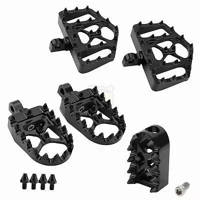 MX Foot Pegs Mini Floorboards Shifter Peg Kit For Harley Touring Road Glide Dyna • $87.96