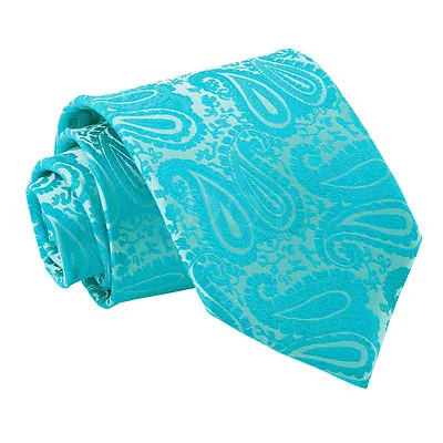 Mens Tie Woven Floral Paisley Casual Formal Wedding Classic Necktie By DQT • £14.49