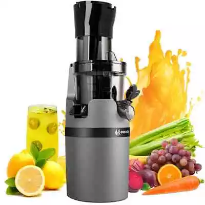 Masticating Juicer Machine For Whole Fruits And Vegetables Cold Press Juicer • £99.99