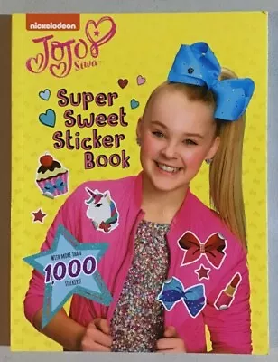 $1.66 • Buy Super Sweet Sticker Book (JoJo Siwa) Paperback - NEW