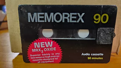 Memorex MRX2 90 Blank Audio Cassette Tape (Sealed) New - Made In USA • $10
