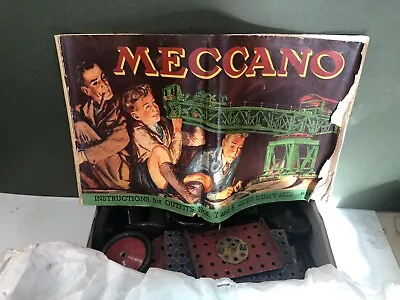 £50 • Buy Meccano Spares Gears Cogs Wheels Rods Panels Instructions For 7 & 8