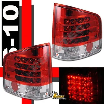 94-04 Chevy S10 GMC Sonoma Pickup Truck Red LED Tail Lights Lamps  • $133