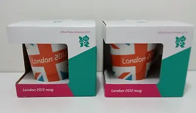 London Olympics 2012 Mug Official Product Of London Unused In Box X2 • £10