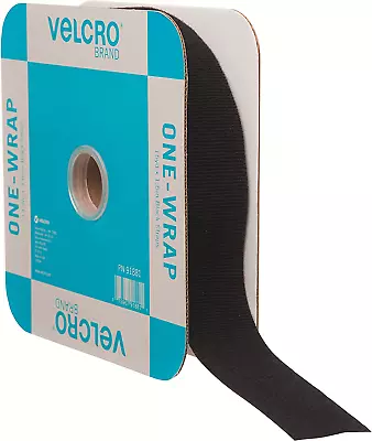 VELCRO Brand ONE-WRAP Double Sided Roll | 45 Ft X 1-1/2 In | Cut To Length Strap • $27.02