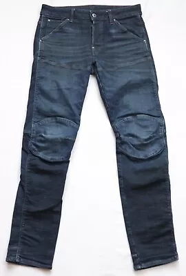 G-Star Raw 5620 3D Slim Elwood Jeans Mens Size W29 L32 Button Fly STRETCH 51025 • $18.48