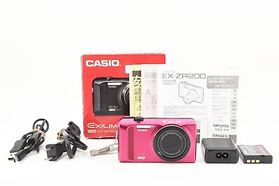 [NEAR MINT] Casio EXILIM EX-ZR200 16.1 MP Digital Camera - Red From Japan E1275 • $129.99