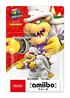 Nintendo Amiibo Bowser Koopa Wedding Style Odyssey Switch Mario Peach From Japan • $81.33