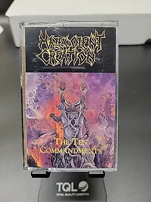 Malevolent Creation The Ten Commandments 1991 Cassette Death Metal • $22.50