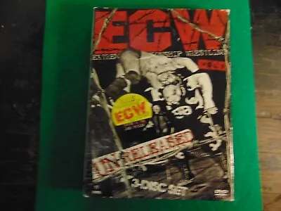 WWE ECW Unreleased Vol 1 DVD 2012 3 Disc Set Extreme Championship Wrestling • $12