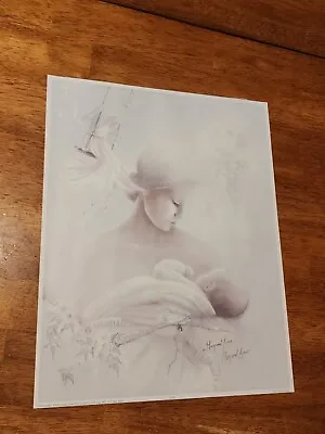 Vintage Margaret Kane LOVE Print 11x14 Signed Twice  • $59