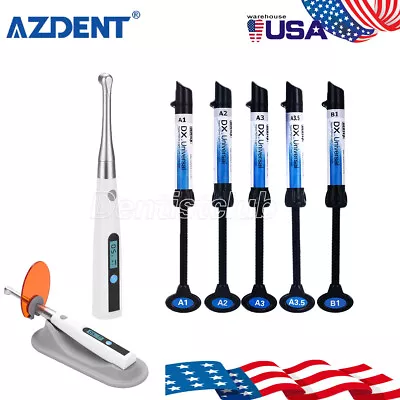 Dental LED Curing Light Lamp/Light Cure Composite Resin Hybrid A1 A2 A3 A3.5 B1 • $13.51