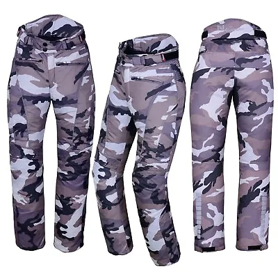 £37.99 • Buy Motorbike Motorcycle Waterproof Cordura Textile Trousers Pants Armours 7 Colours