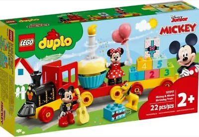 LEGO Disney Duplo 10941 ~ Mickey & Minnie Birthday Train ~ Brand New Sealed.  • $98.95