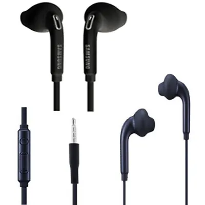 Samsung Galaxy Handsfree Black For S9 S8 S7 S6 Edge+ Note 4 • £4.49