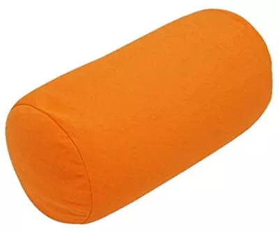 MOGU Cylindrical Cushion Orange 15×15×38cm  • $52