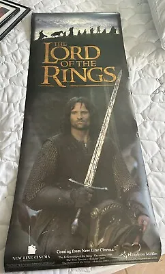Lord Of The Rings Movie Promo Vinyl Banner • $175