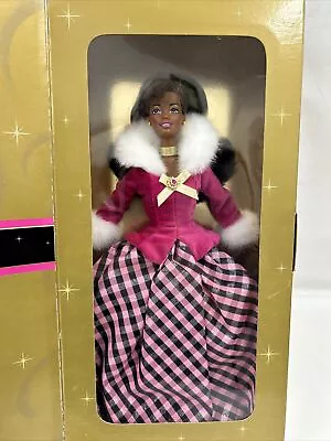 Winter Rhapsody Barbie Special Edition African American Avon Exclusive 1996 • $39.95