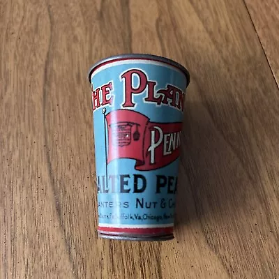 Planters Peanut Vintage Tin Nut Scoop Mint Mr Peanut • $125