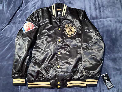 $199 • Buy Boston Celtics NBA 75th Anniversary Starter Jacket Rakuten Limited Black Gold L