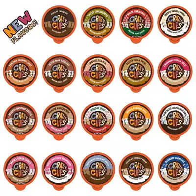 Crazy Cup Flavored Coffee K-Cups Variety Pack Sampler 20 Ct 35% Coffee Delicious • $16.02