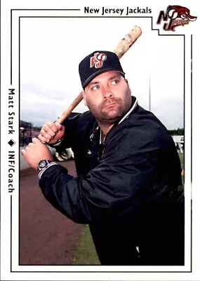 2000 New Jersey Jackals Warning Track #26 Matt Stark Victorville California Card • $12.99