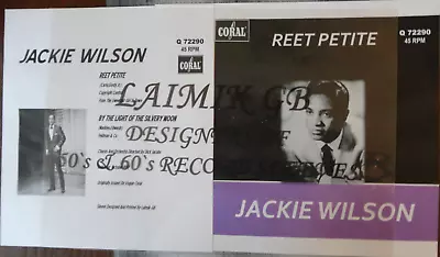 Jackie Wilson:reet Petite:record Sleeve • £5.50