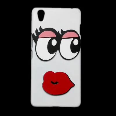 Cover For OnePlus X 3D Cute Lips Eye Back Hard Phone Skin Case • $13.88