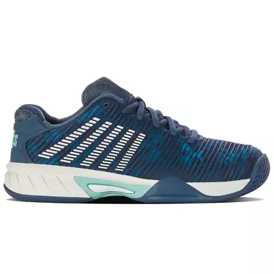 K-Swiss Junior Hypercourt Express - Teal/White - Tennis Shoe • $127.99