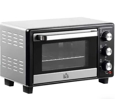 Mini Oven 16L Countertop Electric Grill W/ Adjustable Temperature Timer 1400W • £39.99