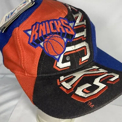 £199.99 • Buy Vintage NBA New York Nicks Logo Snapback Hat Cap 1990’s Drew Pearson WITH TAGS !