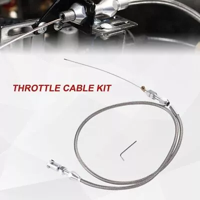 36 Length Adjustable Auto Throttle Cable Accelerator Cable Modified Replacement • $22.28