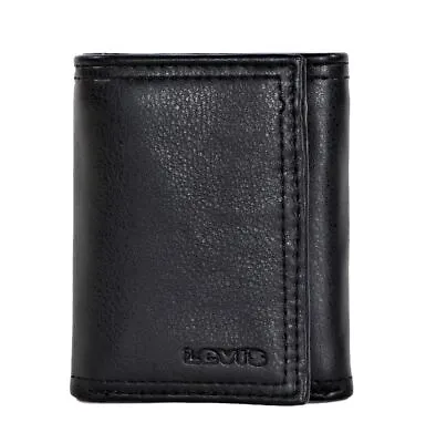 Levi's Men's RFID-Blocking Traveler Trifold Wallet With Interior Zipper • $24.99